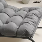 Zen kerti hintaszék szürke