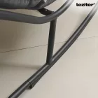 Zen kerti hintaszék szürke