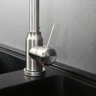 Auri mosogató csaptelep szálcsiszolt