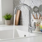 Evos mosogató csaptelep króm