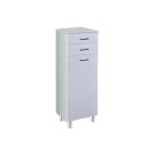 Állószekrény középmagas, polcos 35x100x30 cm