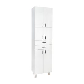 Állószekrény polcos széles 50x192x33 cm