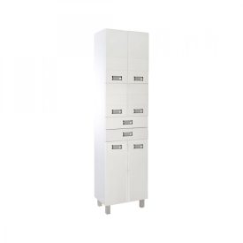 Állószekrény polcos széles SZQUARE 50x192x35 cm