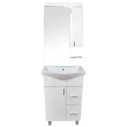   BIANKA 55/65 cm komplett fürdőszoba bútor, LED világítással