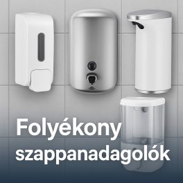 Folyékony szappanadagolók