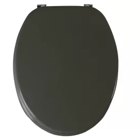   Iron mintás MDF fa WC ülőke rozsdamentes fémzsanérral, három oldalán mintázott