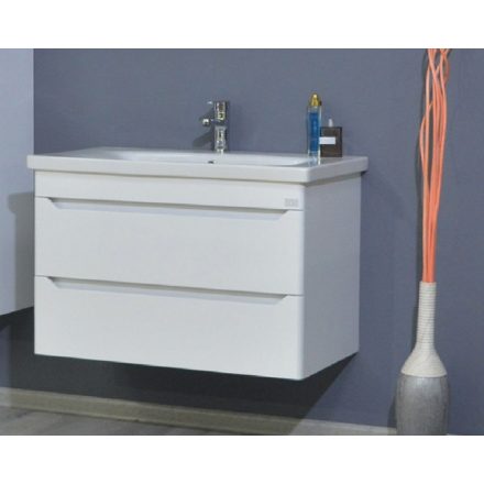 Sharp 100 cm fürdőszoba bútor mosdókagylóval