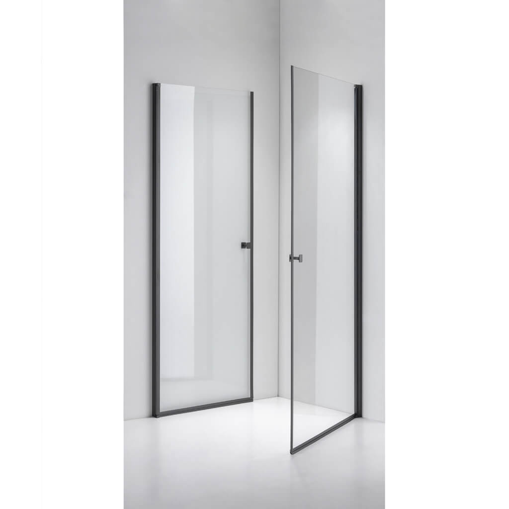 Stuxi Bari Duo 70x80 cm aszimmetrikus zuhanykabin nyitott ajtókkal