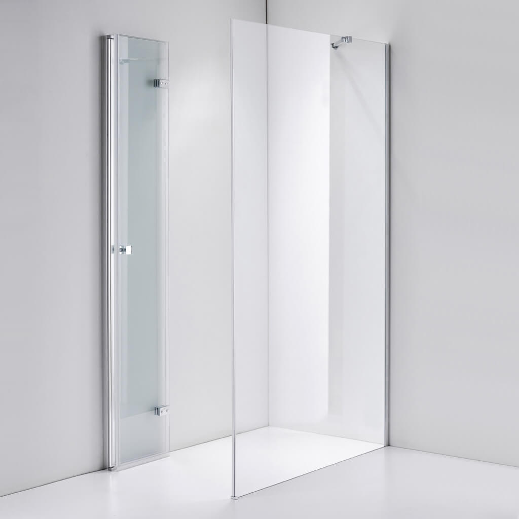 Nyitott aszimmetrikus zuhanykabin