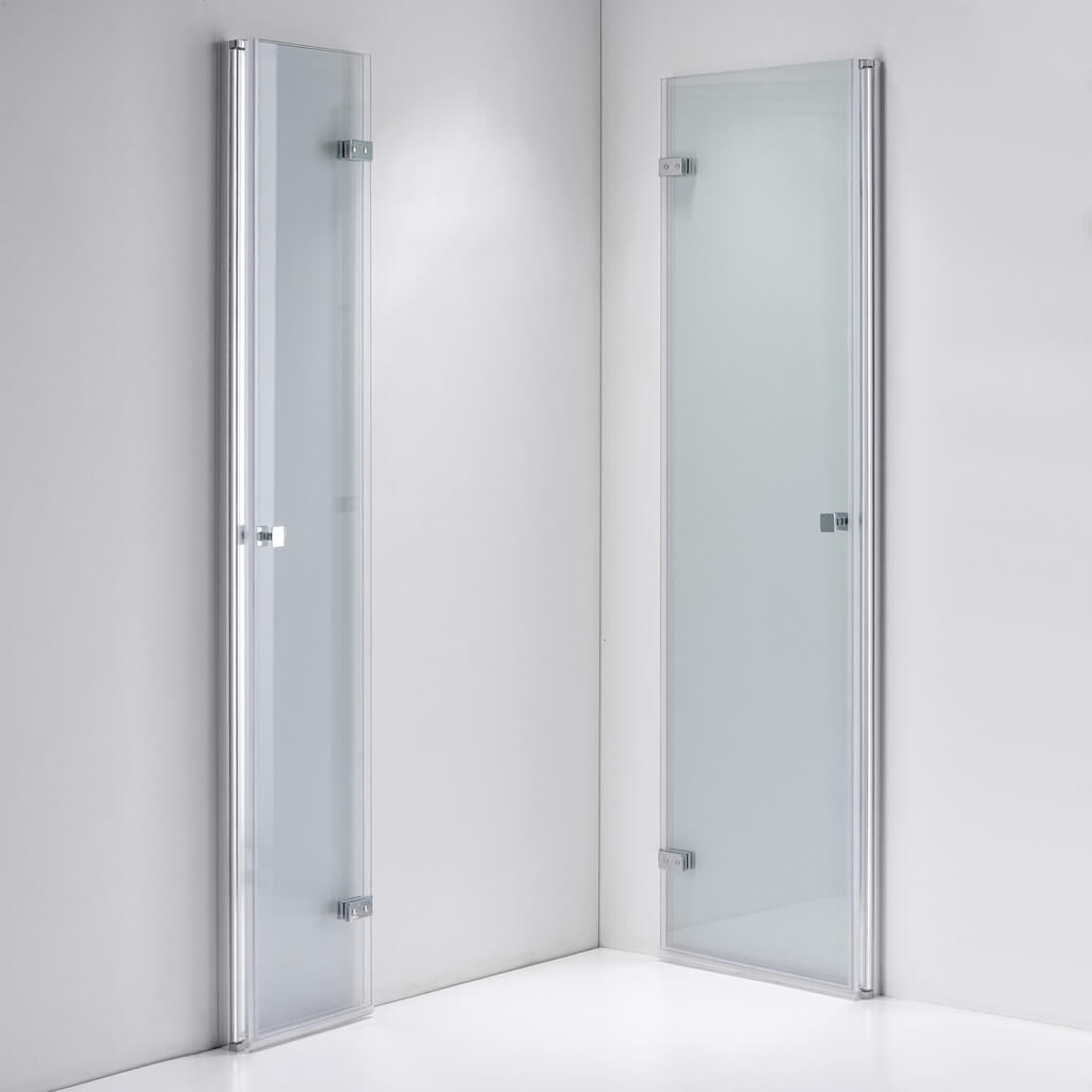 Nyitott dupla csuklóajtók