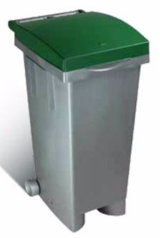 Zöld 80 Literes szelektív kuka, C655083 
